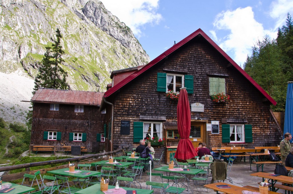 Abbruch Höllentalangerhütte