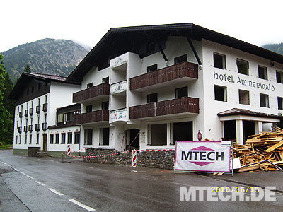Abbruch & Entkernung Alpenhotel Ammerwald