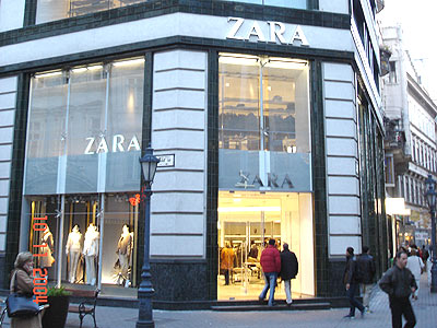 Entkernung Zara Budapest