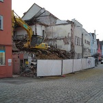 Entkernung Stadthaus Dingolfing