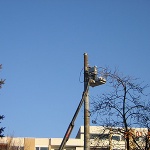 Demontage Antenne - Hainbuchenstr. 25 in München