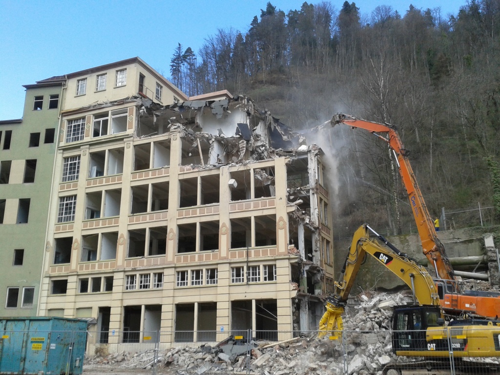 Abbruch Junghans Gebäude Schramberg