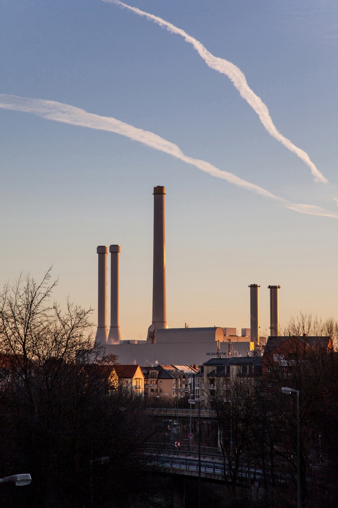 Demontage Heizkraftwerk Süd München