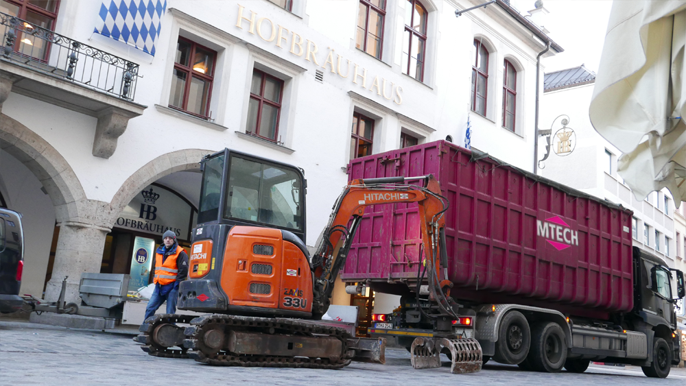 Abbruch Hofbräuhaus München